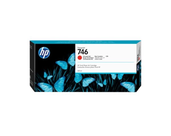HP 746 (P2V81A) Rašalinė kasetė, Chromatinė raudona - Image 2