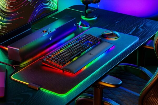 Razer BlackWidow V4 Pro Žaidimų klaviatūra laidinė, USB QWERTY, US, Green Switch, Juoda - Image 6