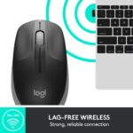Logitech M190 Full-Size Belaidė pelė, RF Wireless, 1000 DPI, Mid Grey - Image 12