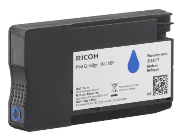 Ricoh IJM C180F (408518) Lazerinė kasetė, Žydra - Image 3