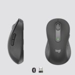 Logitech Signature M650 L Left Belaidė pelė, RF Wireless + Bluetooth, 4000 DPI, Graphite - Image 5