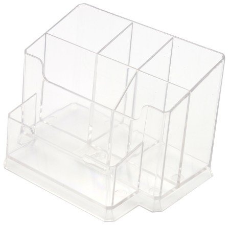 1 Pieštukinė Forpus, skaidri, tuščia, 6 skyrių - Image 1