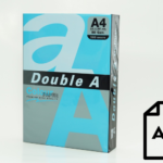 Spalvotas popierius Double A, 80g, A4, 500 lapų, Deep Blue