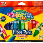 Flomasteriai Colorino Kids Jumbo, 12 spalvų