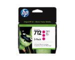 HP 712 3-pack (3ED78A) Rašalinė kasetė, Purpurinė - Image 2
