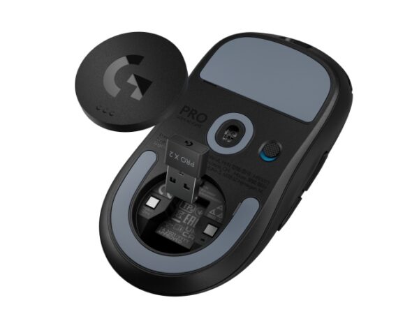 Logitech G PRO X Superlight 2 Belaidė žaidimų pelė, RF Wireless 44000 DPI, Juoda - Image 6