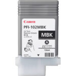 Kasetė Canon PFI-102K mat (0894B001) Matt BK 130ml OEM