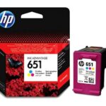 Kasetė HP No.651 (C2P11AE) CMY 300psl OEM