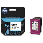 Kasetė HP No.302A (F6U65AE) CMY 165psl OEM