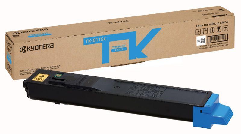 172KMTK8115C Kasetė Kyocera TK-8115C CY 6000psl. OEM - Image 1