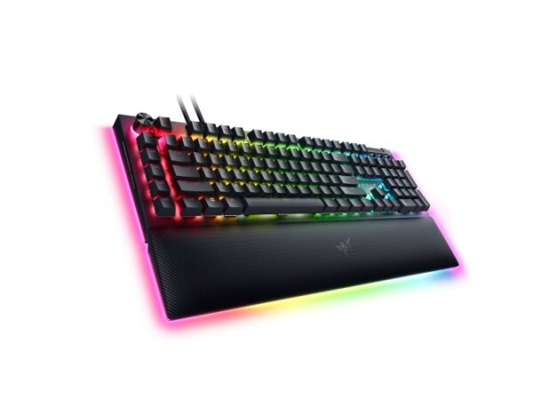 Razer BlackWidow V4 Pro Žaidimų klaviatūra laidinė, USB QWERTY, US, Green Switch, Juoda - Image 3