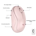 Logitech M240 Silent Belaidė pelė, Bluetooth, Rose - Image 7