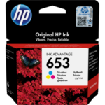 HP No.653 kasečių rinkinys (3YM74AE), žydra, purpurinė, geltona kasetė
