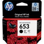 HP 653 (3YM75AE) Rašalinė kasetė, Juoda