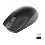 Logitech M190 Full-Size Belaidė pelė, RF Wireless, 1000 DPI, Charcoal - Image 5
