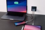 Verbatim 32201 GaN Įkroviklis 65W 3-Port, USB-A/USB-C, EU/UK/US Plug, Pilka/Juoda - Image 9