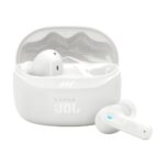 JBL Tune Beam 2 Belaidės ausinės Earbuds, Bluetooth, Balta