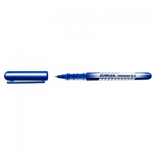 5 Stanger Rašiklis Solid InkLiner 0.5 mm, mėlynas, 1 vnt. 7420002 - Image 1