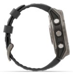Garmin Fenix 8 Pro Išmanusis laikrodis 51 mm AMOLED Sapphire, Titanium, Graphite/Black silicone band - Image 5