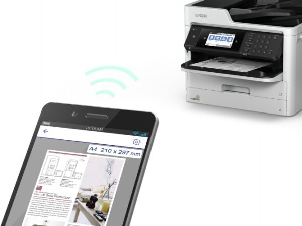 Epson WorkForce Pro WF-M5799DWF Spausdintuvas rašalinis B/W MFP A4, Counter From 60K to 100K (Used) - Image 7