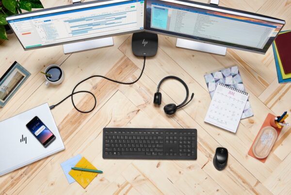 HP USB-C Dock G5 (5TW10AA) Jungčių stotelė, Juoda - Image 9