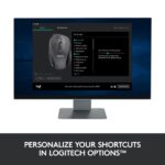 Logitech Marathon M705 Belaidė pelė, RF Wireless, 1000 DPI, Charcoal - Image 12