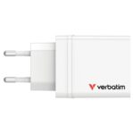 Verbatim 49701 USB Įkroviklis 30W 4-Port USB-A, USB-C, EU Plug, Balta - Image 6