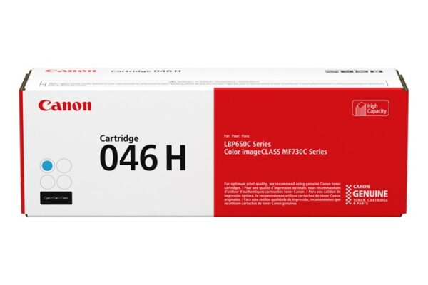Canon CRG 046H (1253C002) Lazerinė kasetė, Žydra - Image 3