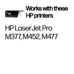 HP 410A (CF410A) Lazerinė kasetė, Juoda - Image 3