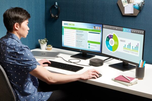 HP USB-C Dock G5 (5TW10AA) Jungčių stotelė, Juoda - Image 7