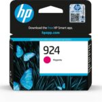 HP 924 (4K0U4NE) Rašalinė kasetė, Purpurinė