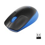 Logitech M190 Full-Size Belaidė pelė, RF Wireless, 1000 DPI, Mėlyna - Image 3