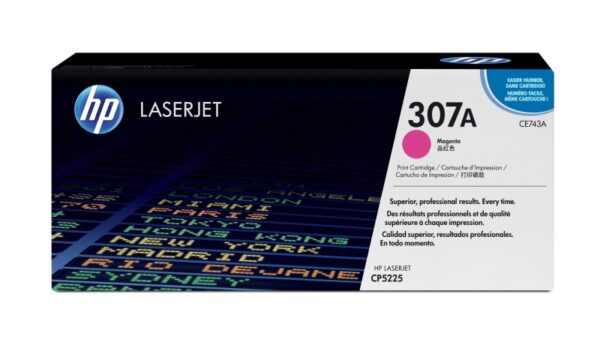 HP 307A (CE743A) Lazerinė kasetė, Purpurinė - Image 3