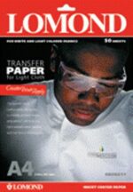 Termopernešimo popierius Lomond Thermotransfer Inkjet Paper A4, 10 lapų, šviesiems audiniams - Image 3