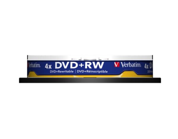 Verbatim 43488 DVD+RW SERL 4.7GB 4X Matt Silver Surface diskai (10 vnt pakuotėje) - Image 2