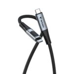 Verbatim 31848 Sync & Charge Kabelis USB-C į USB-C 100W 480Mbps 120cm, Power Display, Pilka/Juoda - Image 7