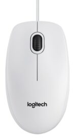 Logitech B100 Laidinė pelė, USB Type-A, Optical, 800 DPI, Balta - Image 2