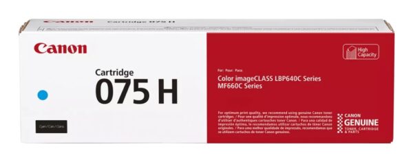 Canon CRG 075H C (6368C002) Lazerinė kasetė, Žydra - Image 9