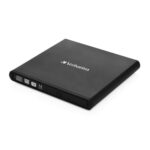 Verbatim 98938 External Slimline CD/DVD Writer Išorinis optinis įrenginys, USB-A, Juoda - Image 6