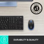 Logitech M190 Full-Size Belaidė pelė, RF Wireless, 1000 DPI, Mėlyna - Image 13