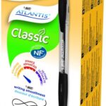 Bic Tušinukas Atlantis Classic 1.0 mm, juodas, pakuotėje 12 vnt. 136717