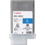 Canon PFI-102C (0896B001) Rašalinė kasetė, Žydra (SPEC) - Image 2