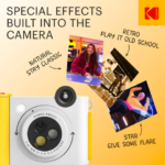 Kodak SMILE+ Momentinis fotoaparatas, 2x3'', White - Image 4