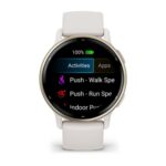 Garmin Vivoactive 5 Išmanusis laikrodis 30.4 mm Cream Gold Aluminum, Ivory Case and Silicone Band - Image 6