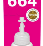 Epson 664M (C13T66434A) Rašalo papildymo buteliukas, Purpurinė