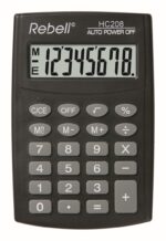 Skaičiuotuvas kišeninis Rebell HC208 - Image 2