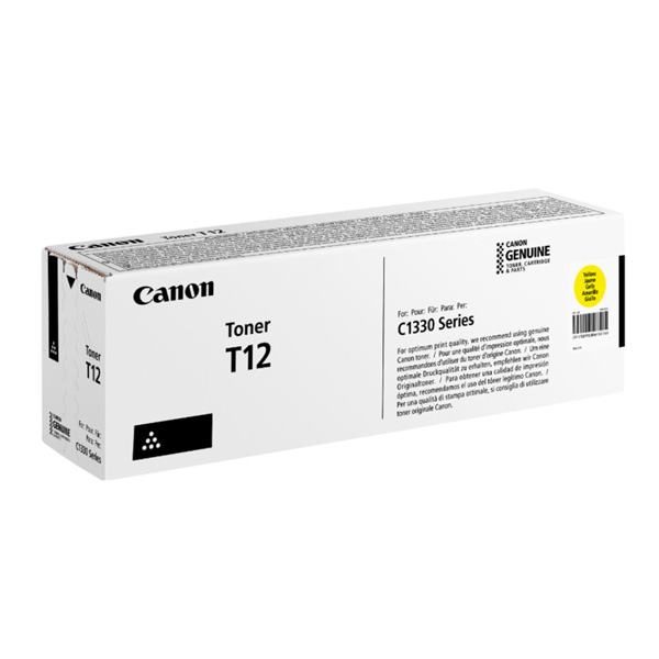 Cartridge_Canon_T12_5095C006_YL_OEM Kasetė Canon T12 (5095C006) YL 5.300psl OEM - Image 1