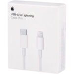 Įkroviklio laidas Apple MM0A3ZM/A USB-C to Lightning 1m WH
