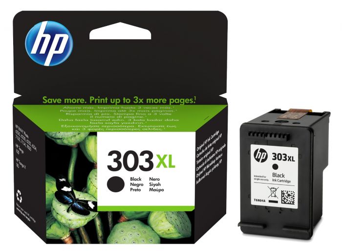 Ink_Cartridge_HP_No303XL_T6N04AE_OEM Kasetė HP No.303XL (T6N04AE) BK 240psl OEM - Image 1