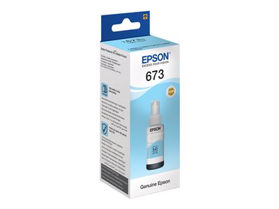 Ink_Epson_T6735_C13T67354A_LCY_OEM Ink Epson T6735 (C13T67354A) Light CY 70ml OEM - Image 1
